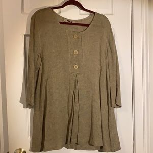 Beautiful Flax 100% linen tunic. Like new!